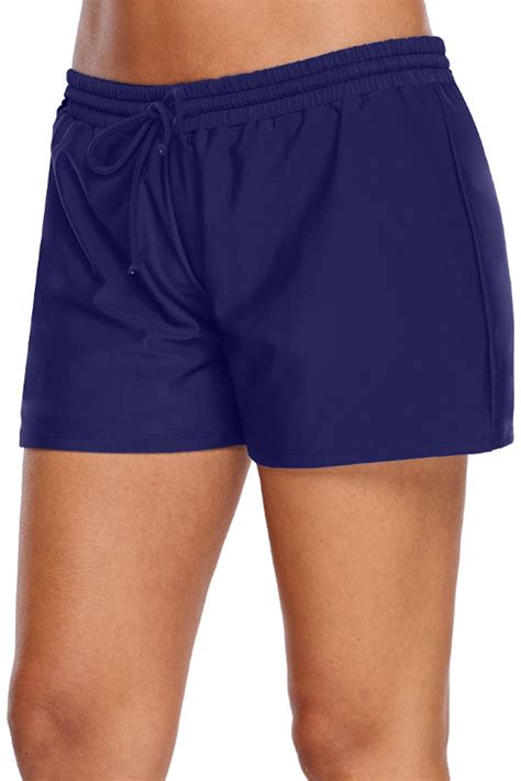 navy blue shorts women